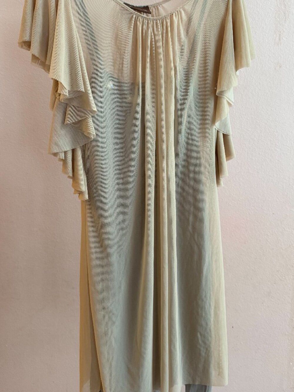 Prairie New York Sheer Dress with Jeweled Lining